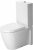 Duravit Starck 2 Cuvette de WC à poser à fond creux pour réservoir apparent