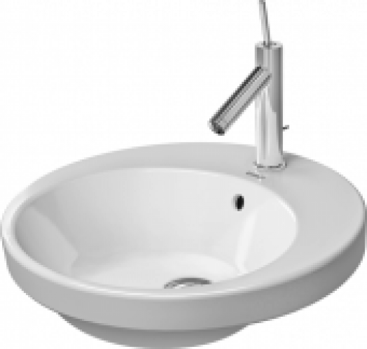 DURAVIT Starck 2 – Lavabo à encastrer par le dessus 480×480 blanc avec WonderGliss