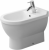 DURAVIT Starck 3 – Bidet à poser blanc avec WonderGliss