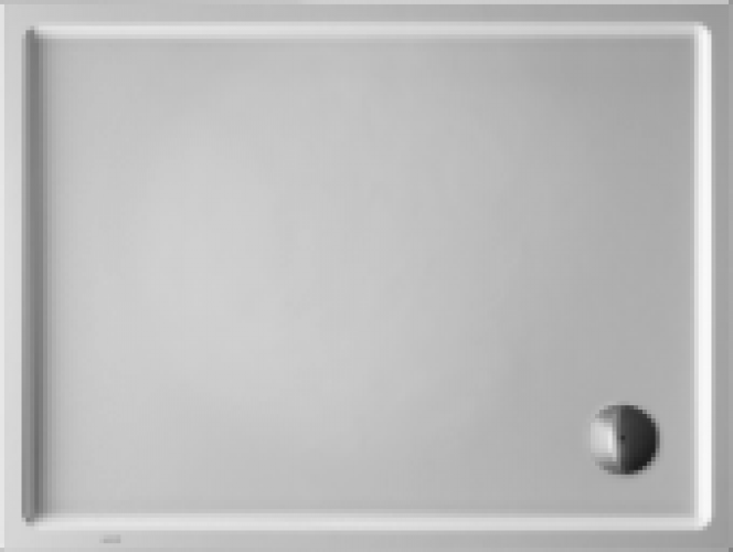 DURAVIT Starck – Duschwanne Slimline 1200 x 900 x 55 mm Rechteck weiß