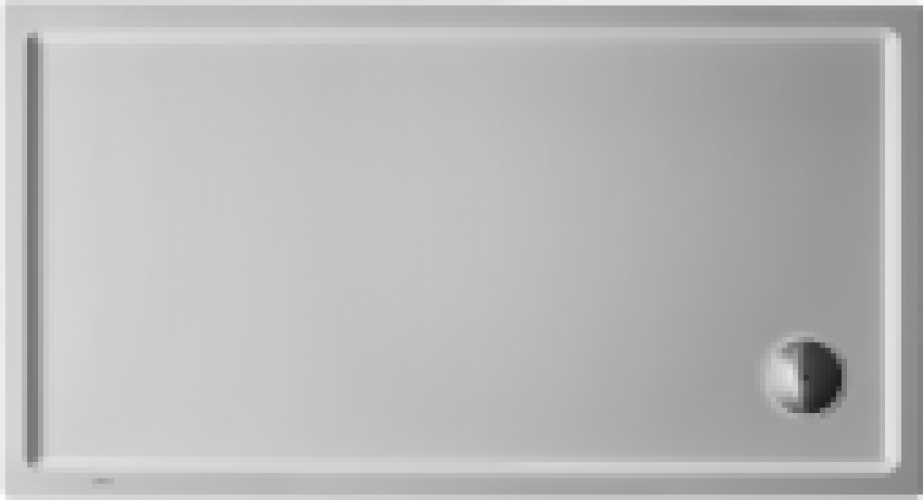 DURAVIT Starck – Duschwanne Slimline 1400 x 750 x 55 mm Rechteck weiß