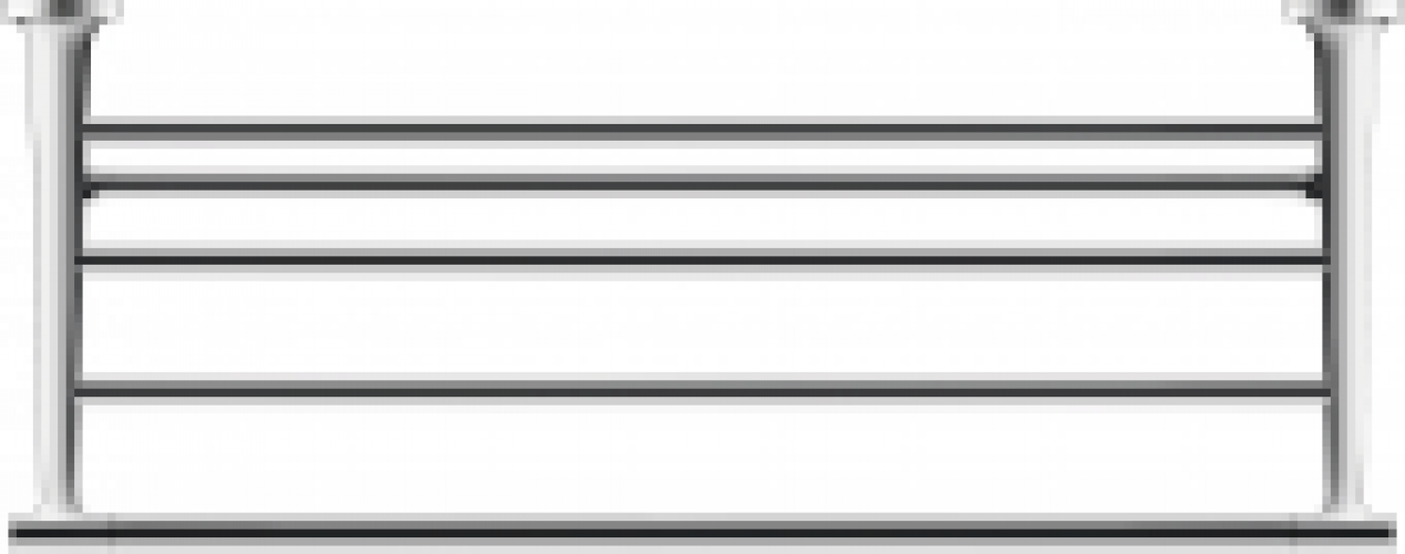 DURAVIT Starck T – Handtuchablage chrom