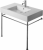 DURAVIT Vero – Console métallique encastré à hauteur règlable +50 mm pour lavabo pour meuble # 032910