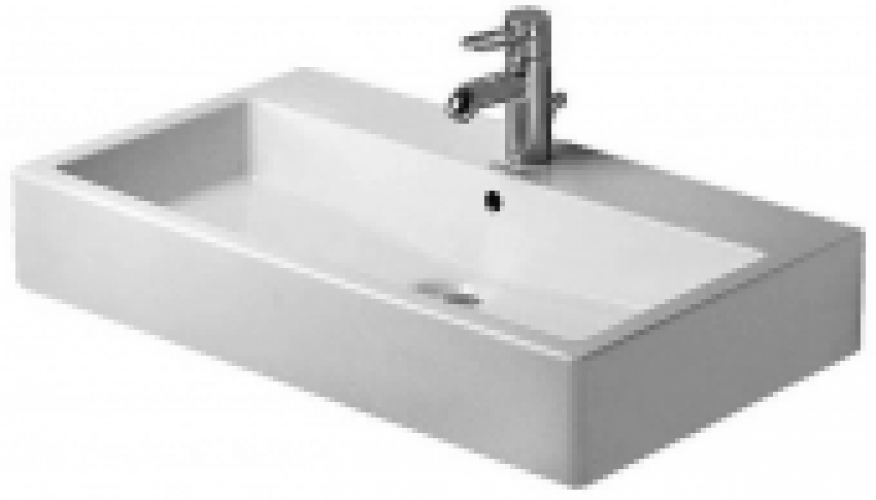 DURAVIT Vero – Lavabo  800×470 blanc avec WonderGliss