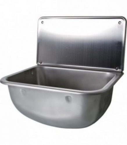 Dévidoir en acier inoxydable 450x330x220 mm bonde DN40 1 1/2&Prime;