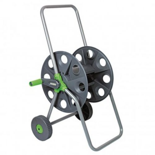 Dévidoir sur roues vide RIBIMEX, capacité 40m en 15mm