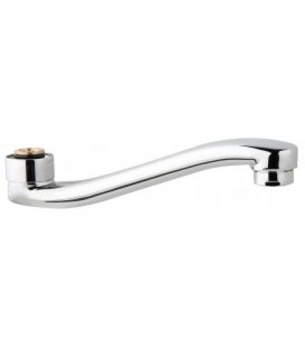 Ecoulement en S, laiton chromé DN20(3/4), conique, entraxe 160mm