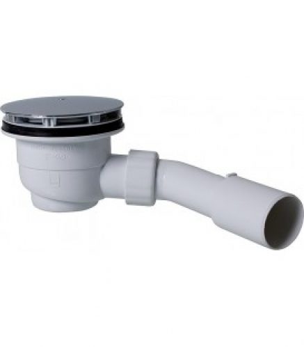 Ecoulement pour bac a douche avec tuyau d&rsquo;ecoulement 50/40 diam du trou d&rsquo;ecoulement 90 mm