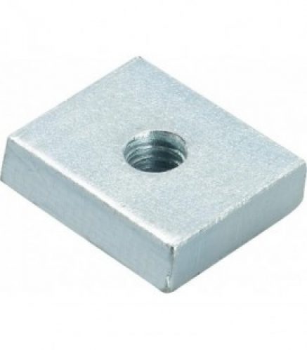 Ecrou fileté grand modele M-8 galvanise 30×24 mm pour rails profilés