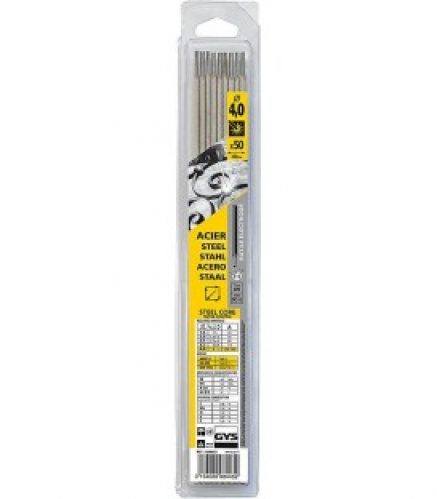electrode d 4,0mm pour acier sous coque sachet de 50 pcs