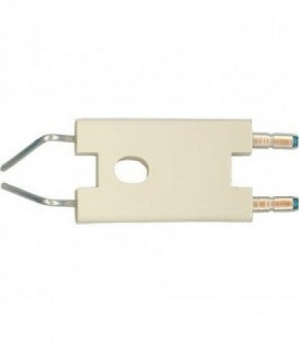 Electrode d allumage double pour Abaco X-100 10000026 raccord 4 mm