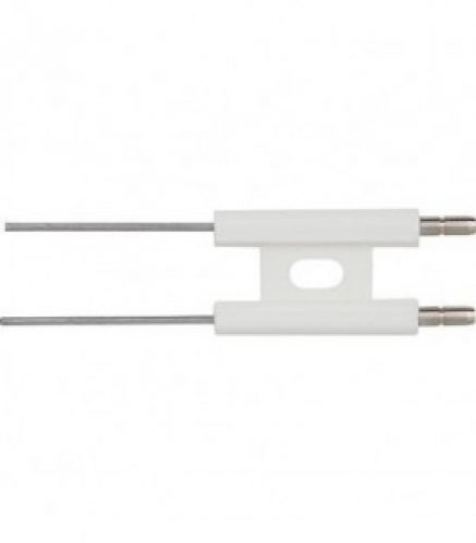 Electrode d allumage double Universel 4,0 mm, fil droit 40 mm convient pour dispositif melangeur MEKU