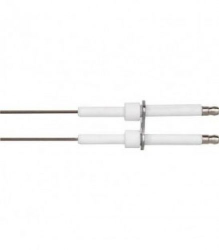 Electrode d allumage flamme bleu Universel 4 mm, fil droit convient pour systeme flamme bleu MEKU