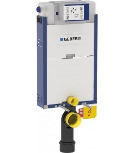 Element Kombifix pour WC mural 112 cm avec Omega UP-SPK 12 cm devant/en haut