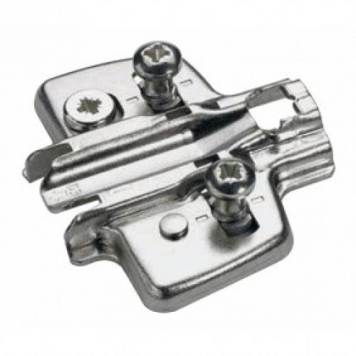 Embase cruciforme pour charnière Sensys et Intermat