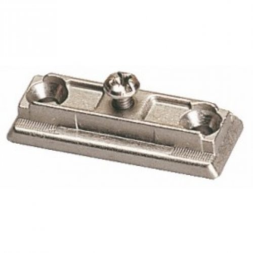 Embases droites à glisser et à visser