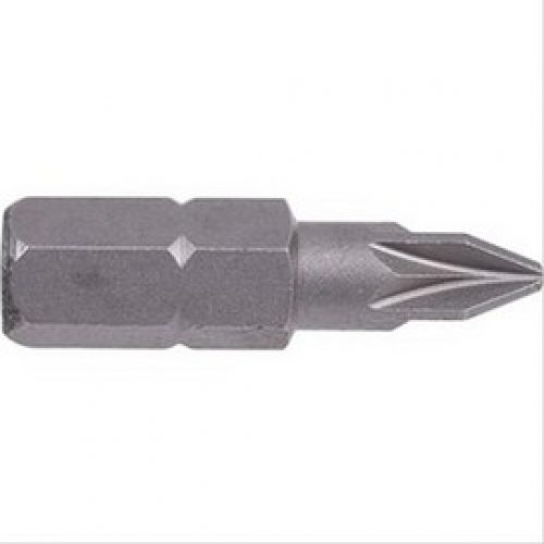 Embout de vissage Pozidriv 25mm n°1, trempe Dure