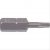 Embout de vissage Torx 25mm T10, trempe Dure