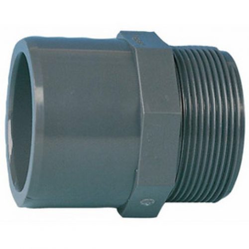 Embout fileté, mâle PVC pression M1 » – F40/M50
