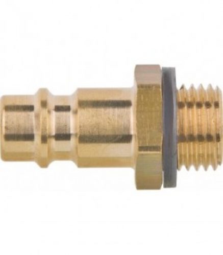 Embout pour air comprimé DN10 G 3/8&Prime; laiton filetage male x clip male