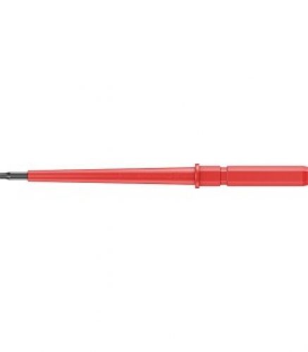 Embout WERA forme dure VDE compact isolé T25 x 154mm