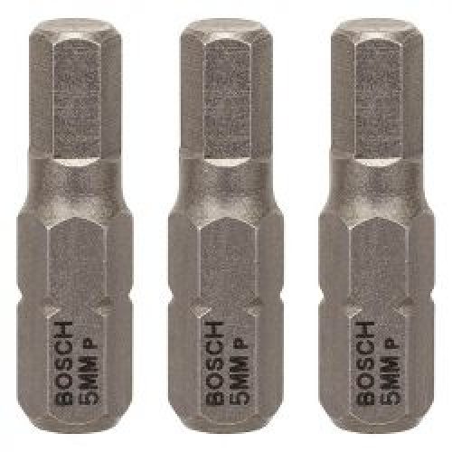 Embouts De Vissage Bosch 2607001726 Extra Dure Hex5 3 Pieces