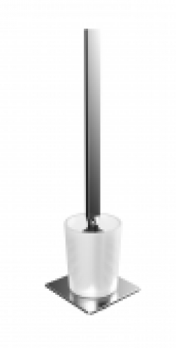 EMCO Art – Set porte brosse de toilette chrome / satiné