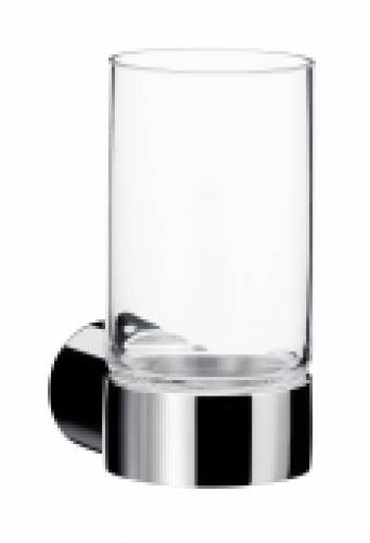 EMCO Fino – Porte-verre chrome / cristal clair