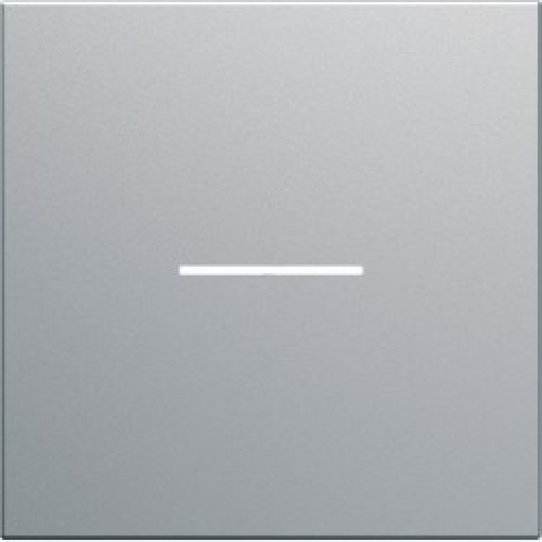 Enjo inter à voyant 2M titane – APPAREILLAGE MURAL GALLERY HAGER WXD001T