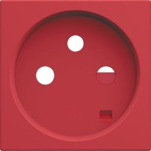 Enjo PC 2P+T detrompage rouge – APPAREILLAGE MURAL GALLERY HAGER WXD104R