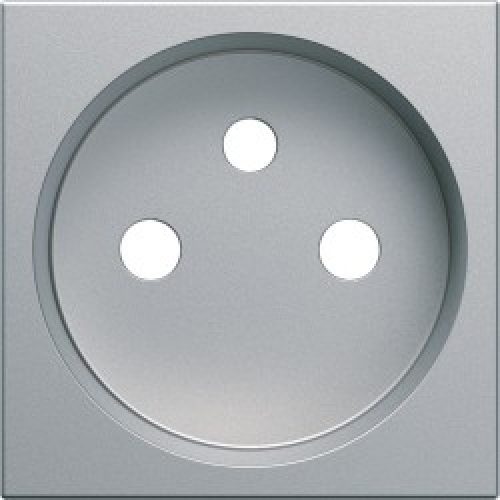 Enjo PC 2P+T titane – APPAREILLAGE MURAL GALLERY HAGER WXD100T