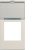 Enjo RJ45 porte-etiqu 1M dune – APPAREILLAGE MURAL GALLERY HAGER WXD205D