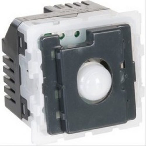 Enjoliveur interrupteur va-et-vient intuition Céliane Legrand 068312 titane