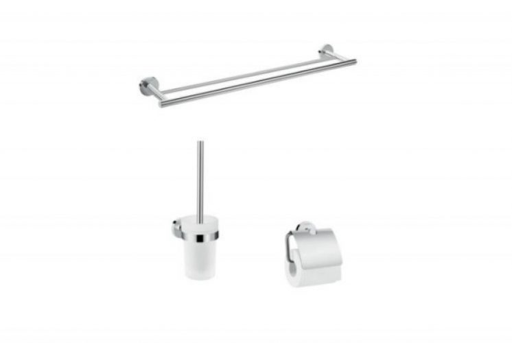 Ensemble Accessoires Hansgrohe WC Logis Universal