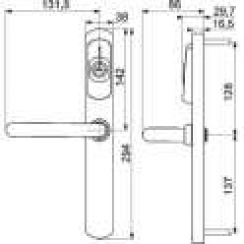 Ensemble béquille sur plaque Aries Iseo Argo – Électronique – Iséo