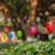 Ensemble de 4 Lampes solaires LED multicolores pour Jardin