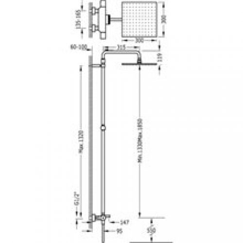 Ensemble de bain-douche thermostatique PROJECT…