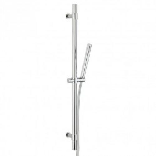 Ensemble de douche – 1 jet – flexible 1,75m – et barre chromé – design