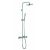 Ensemble de douche chromé – mitigeur thermostatique – tête diam. 20 cm – Spring – NOBILI