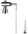 Ensemble de Douche Delabie Chromé 100 mm 747006