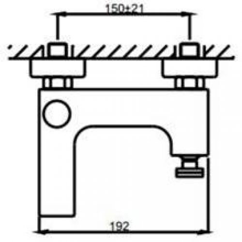 Ensemble de douche et baignoire ZIO de GME