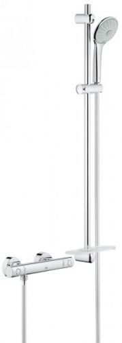 Ensemble de Douche Grohe Grohtherm 1000 Cosmopolitan 3 jets Chromé