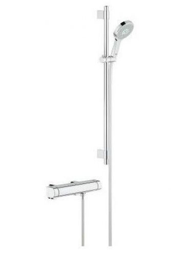 Ensemble de Douche Grohe Grohtherm 2000 EcoJoy 4 jets Chromé