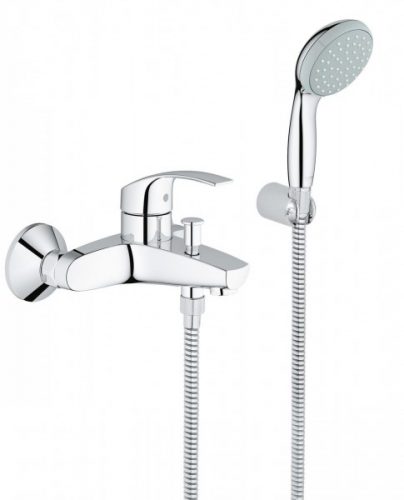Ensemble de Douche Grohe Starter Eurosmart avec Mitigeur de bain/douche DN 15