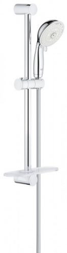 Ensemble de Douche Grohe Tempesta Rustic EcoJoy 4 jets Chromé