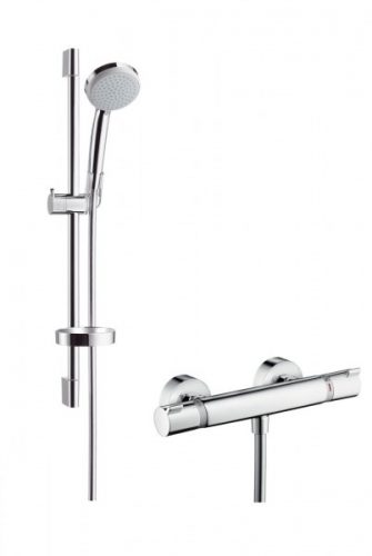 Ensemble de Douche Hansgrohe Croma 100 Vario 0,65m/Ecostat Comfort