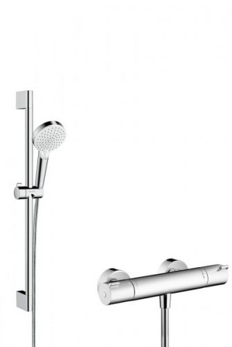 Ensemble de Douche Hansgrohe Crometta Vario 0,65m//Ecostat 1001 CL