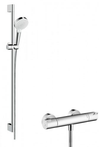 Ensemble de Douche Hansgrohe Crometta Vario 0,90m//Ecostat 1001 CL