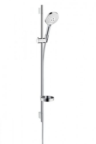 Ensemble de Douche Hansgrohe Raindance Select S 120 avec Barre 0,90 m blanc/Chromé