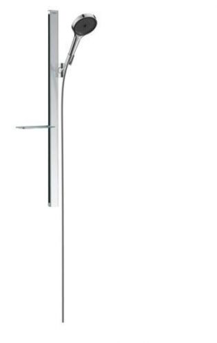 Ensemble de Douche Hansgrohe Rainfinity 130 3jets avec barre de douche et porte-savon Chromé